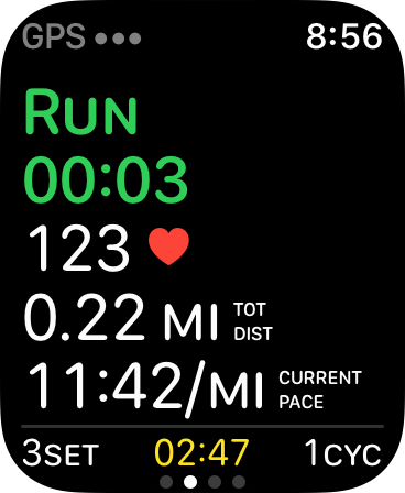 Intervals and Apple Watch interval training at best...